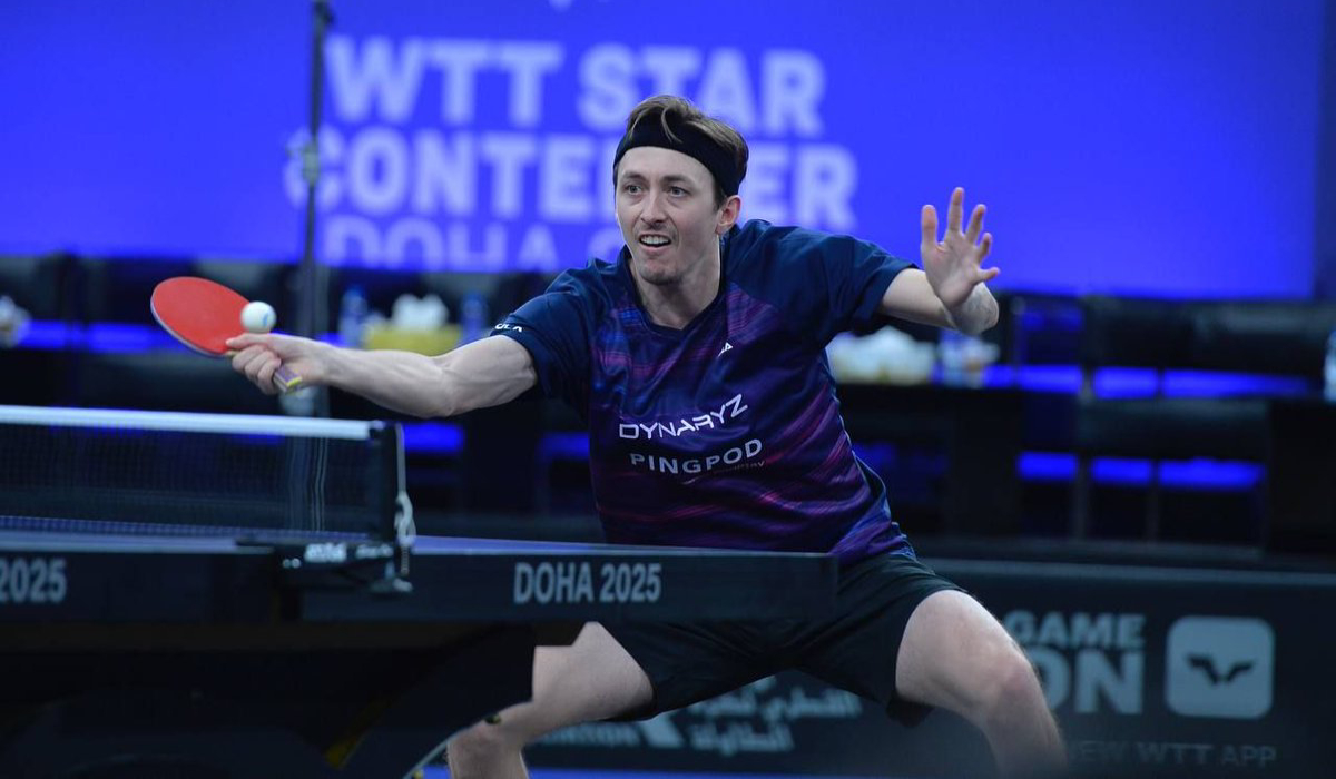 30th Qatar International Table Tennis Open Continues with Intense Games